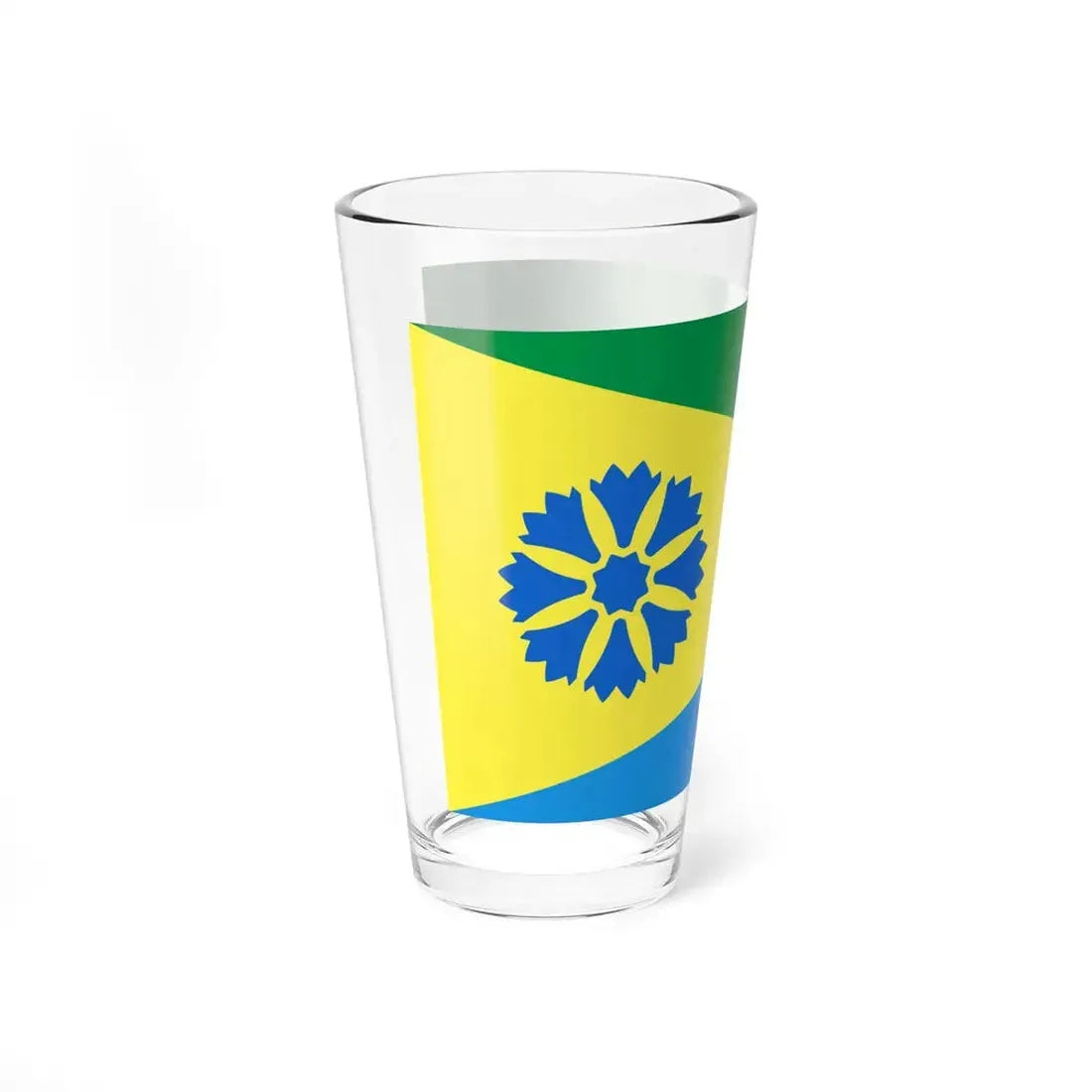 POL Kociewie flag (Poland) Pint Glass 16oz - Go Mug Yourself