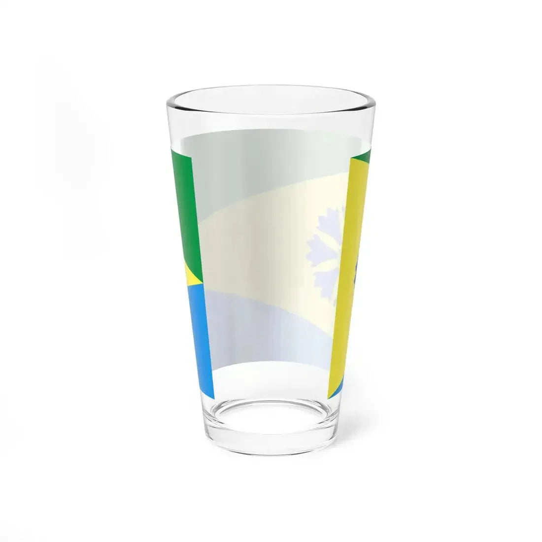 POL Kociewie flag (Poland) Pint Glass 16oz - Go Mug Yourself