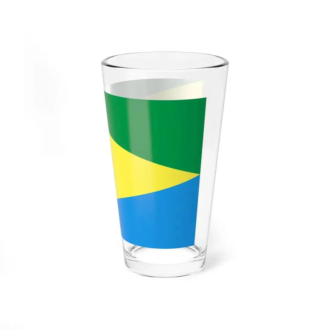 POL Kociewie flag (Poland) Pint Glass 16oz - Go Mug Yourself