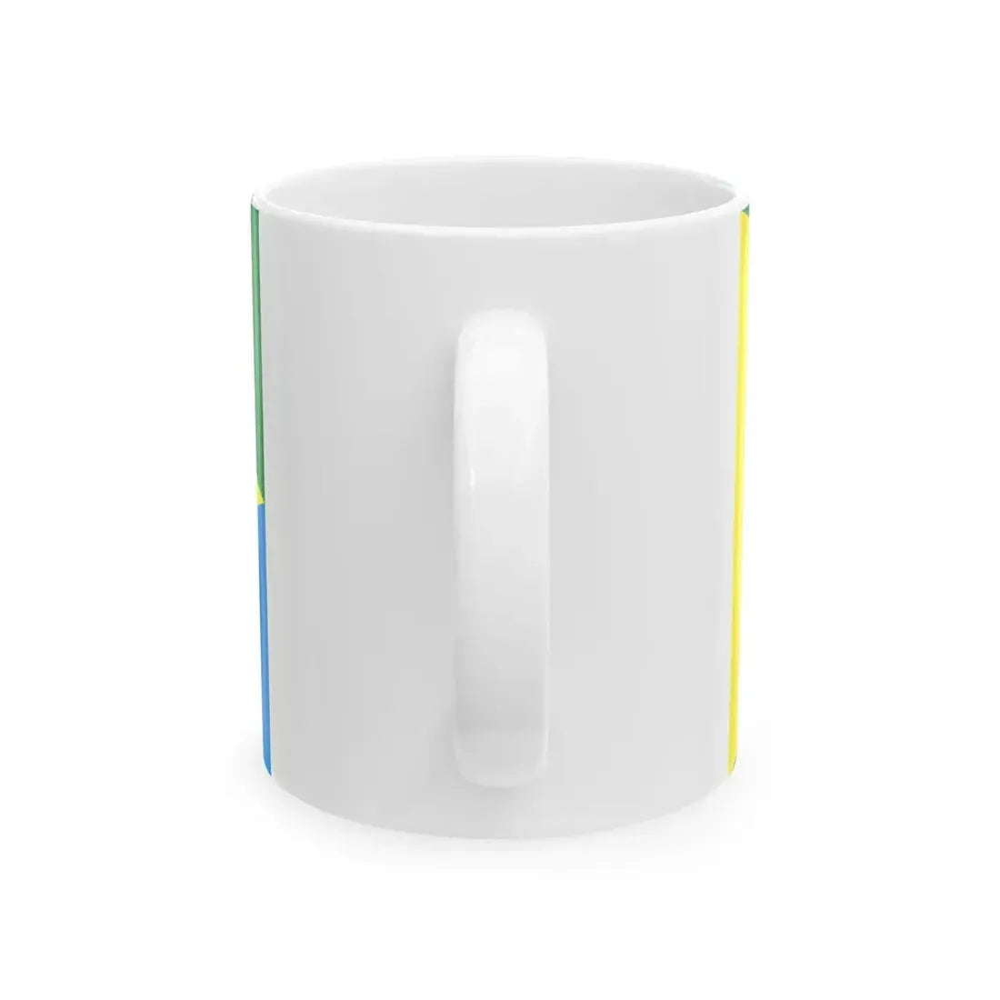 POL Kociewie flag (Poland) White Coffee Mug - Go Mug Yourself
