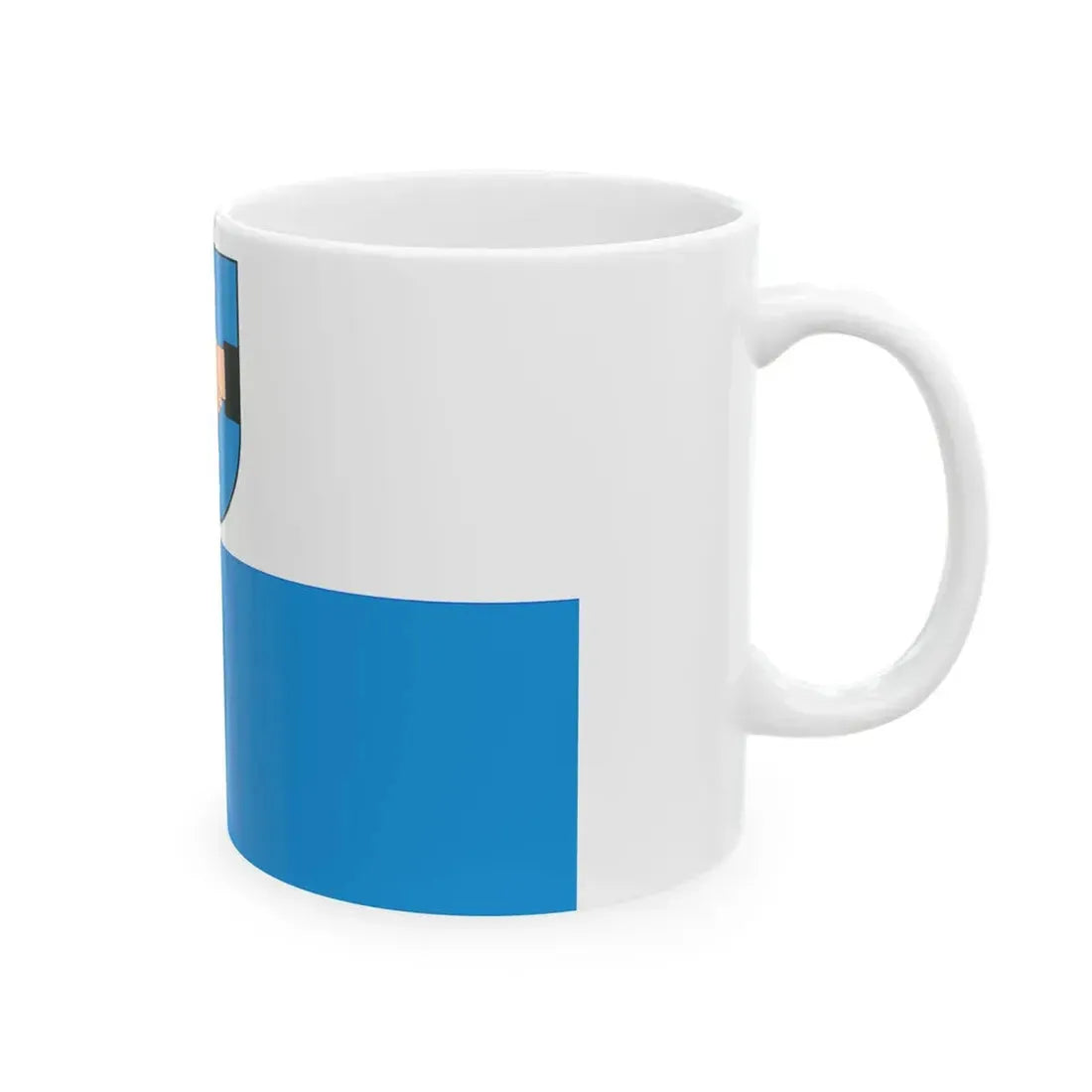 POL Kolbuszowa flag (Poland) White Coffee Mug - Go Mug Yourself