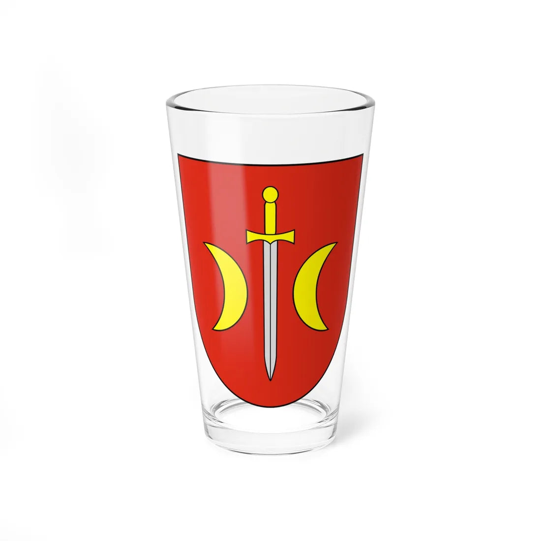 POL Konstantynów Łódzki COA (Poland) (Coat of Arms) Pint Glass 16oz 16oz - Go Mug Yourself