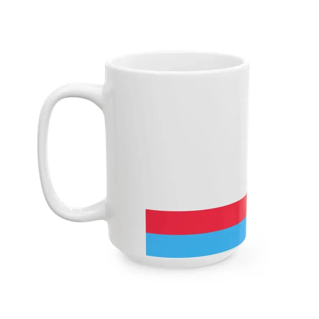 POL Korfantow flag (Poland) White Coffee Mug - Go Mug Yourself