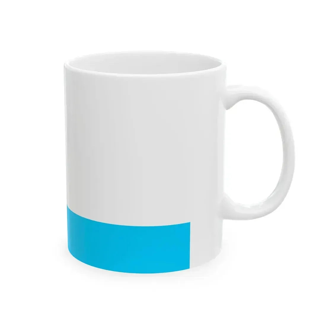 POL Koscian flag (Poland) White Coffee Mug - Go Mug Yourself