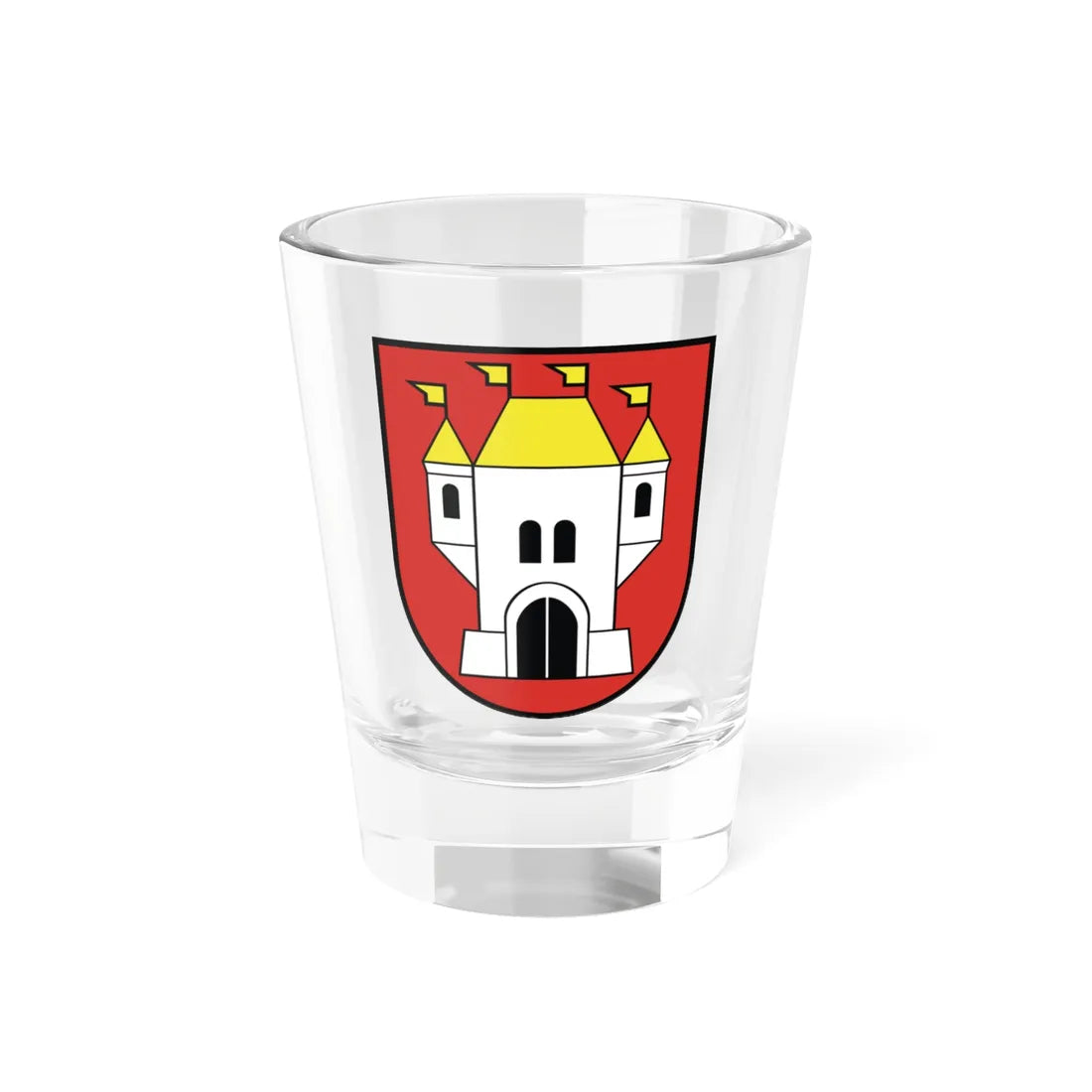 POL Kowal COA (Poland) (Coat of Arms) Shot Glass 1.5oz - Go Mug Yourself