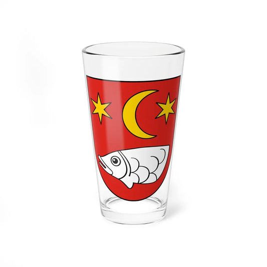 POL Kowalewo Pomorskie COA (Poland) (Coat of Arms) Pint Glass 16oz 16oz - Go Mug Yourself