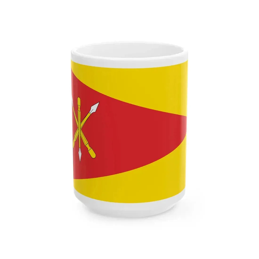 POL Krasnik flag (Poland) White Coffee Mug 15oz - Go Mug Yourself