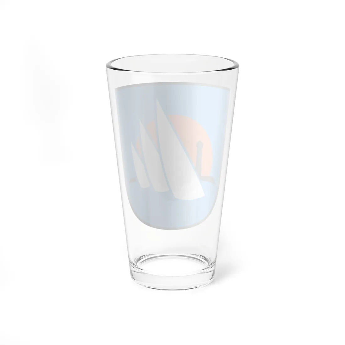 POL Krynica Morska COA (Poland) (Coat of Arms) Pint Glass 16oz - Go Mug Yourself