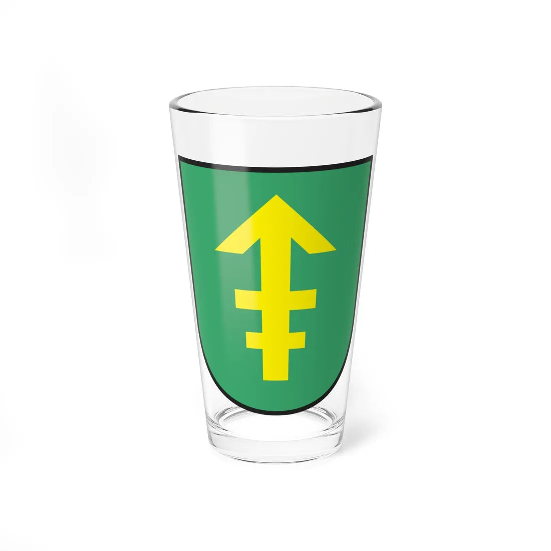 POL Krzyż Wielkopolski COA (Poland) (Coat of Arms) Pint Glass 16oz 16oz - Go Mug Yourself