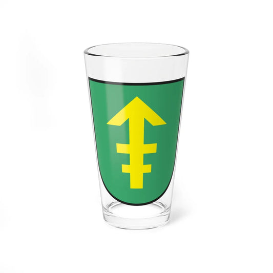 POL Krzyż Wielkopolski COA (Poland) (Coat of Arms) Pint Glass 16oz 16oz - Go Mug Yourself