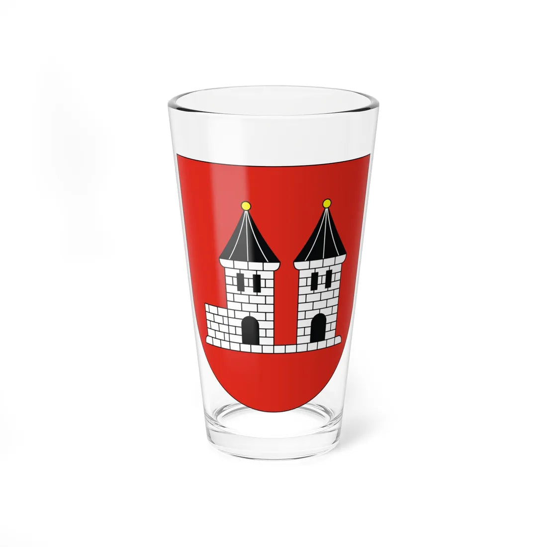 POL Książ Wielkopolski COA (Poland) (Coat of Arms) Pint Glass 16oz 16oz - Go Mug Yourself