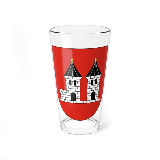 POL Książ Wielkopolski COA (Poland) (Coat of Arms) Pint Glass 16oz 16oz - Go Mug Yourself