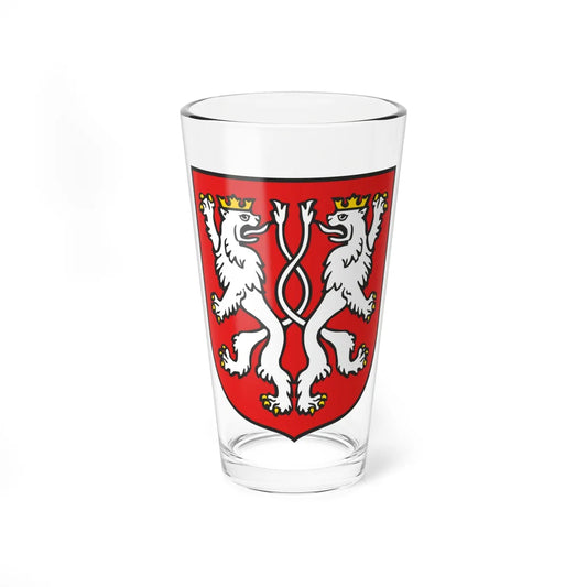 POL Kąty Wrocławskie COA (Poland) (Coat of Arms) Pint Glass 16oz 16oz - Go Mug Yourself