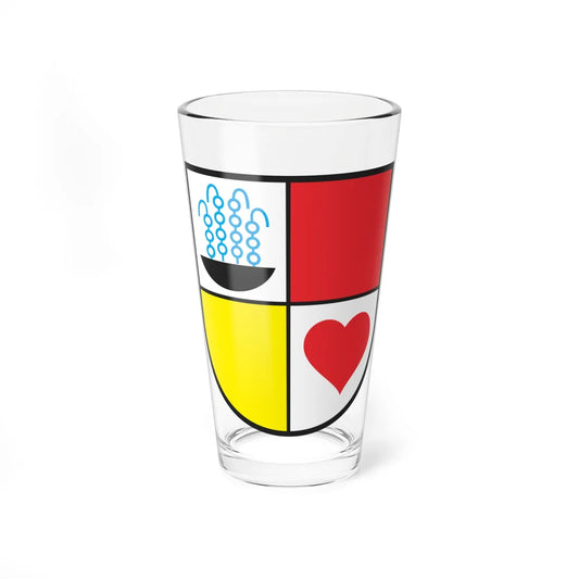 POL Kudowa-Zdrój COA (Poland) (Coat of Arms) Pint Glass 16oz 16oz - Go Mug Yourself