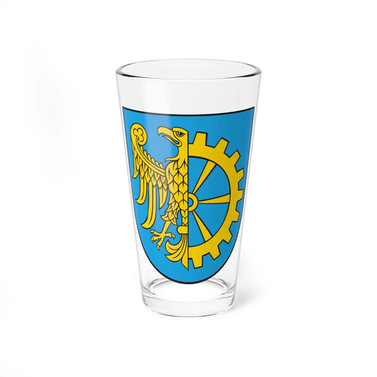POL Kuźnia Raciborska COA (Poland) (Coat of Arms) Pint Glass 16oz 16oz - Go Mug Yourself