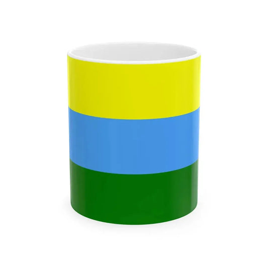 POL Lewin Brzeski flag (Poland) White Coffee Mug 11oz - Go Mug Yourself