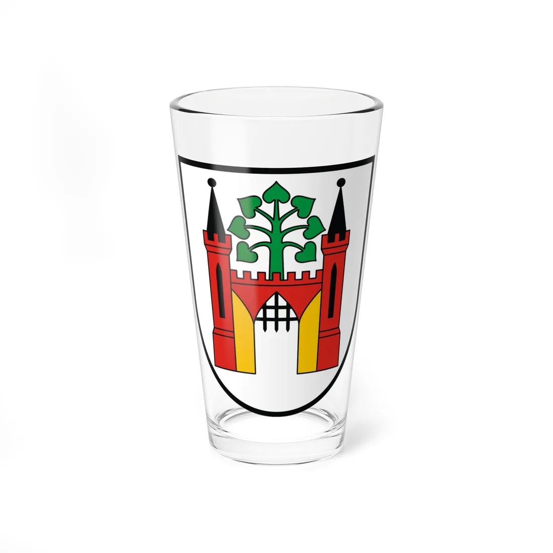 POL Lipno COA (Poland) (Coat of Arms) Pint Glass 16oz 16oz - Go Mug Yourself