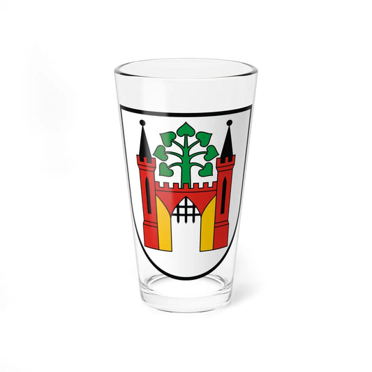 POL Lipno COA (Poland) (Coat of Arms) Pint Glass 16oz 16oz - Go Mug Yourself