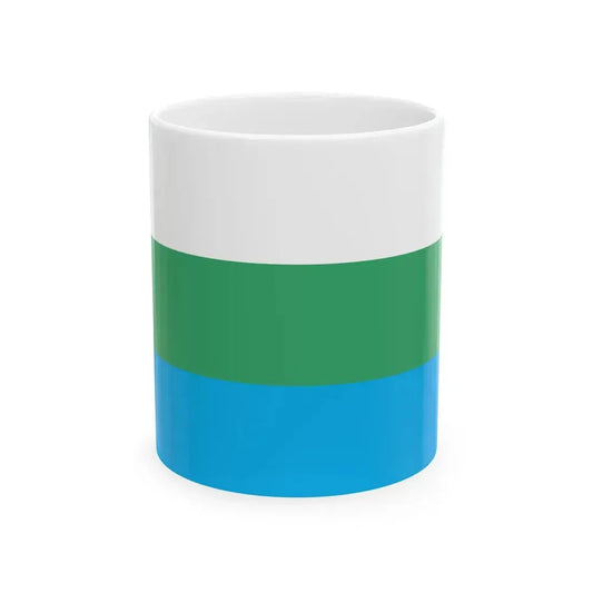 POL Lubawka flag (Poland) White Coffee Mug 11oz - Go Mug Yourself