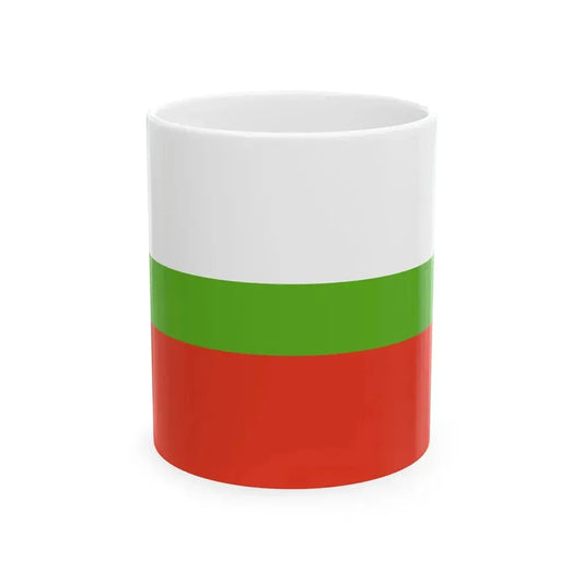 POL Lublin flag (Poland) White Coffee Mug 11oz - Go Mug Yourself