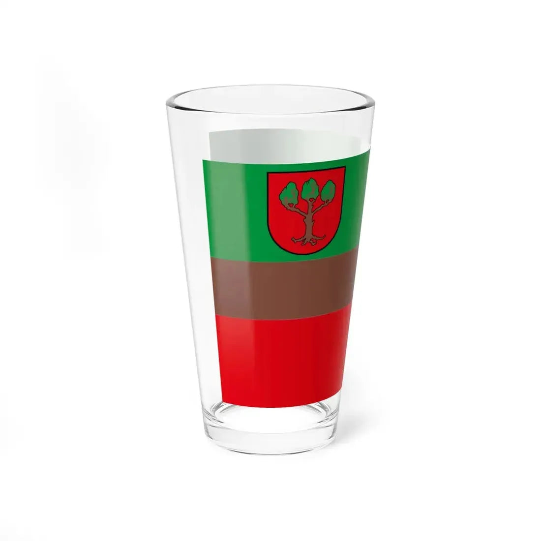 POL Lubraniec flag (Poland) Pint Glass 16oz - Go Mug Yourself