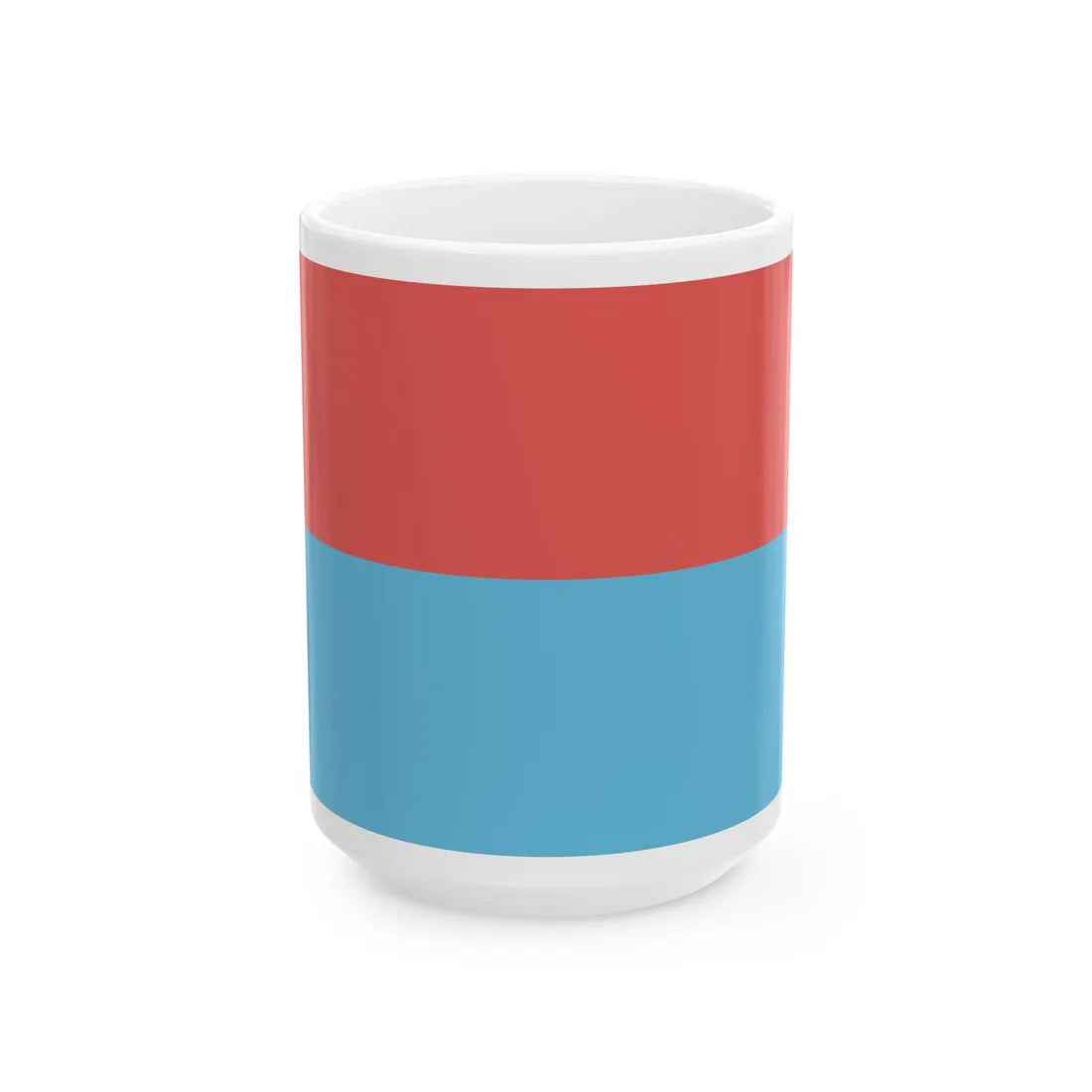 POL Lwow flag (Ukraine) White Coffee Mug 15oz - Go Mug Yourself