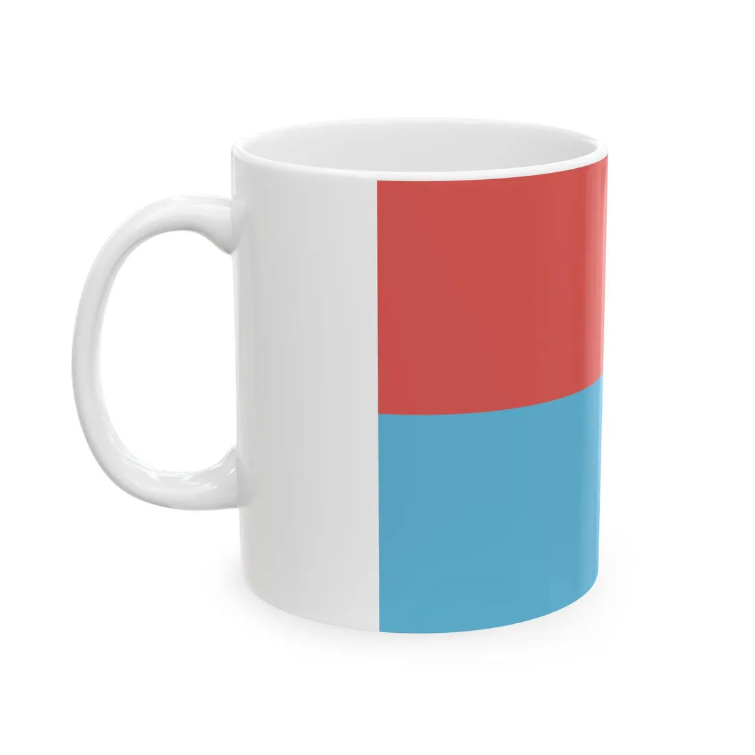 POL Lwow flag (Ukraine) White Coffee Mug - Go Mug Yourself