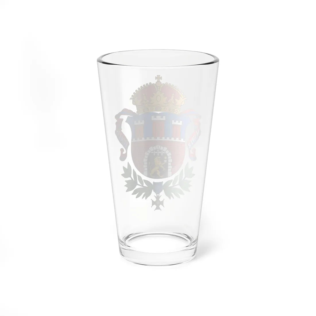 POL Lwów COA (Ukraine) (Coat of Arms) Pint Glass 16oz - Go Mug Yourself