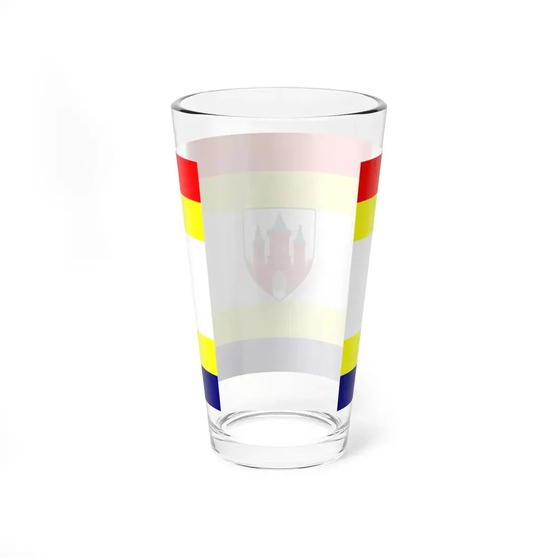 POL Malbork flag (Poland) Pint Glass 16oz - Go Mug Yourself