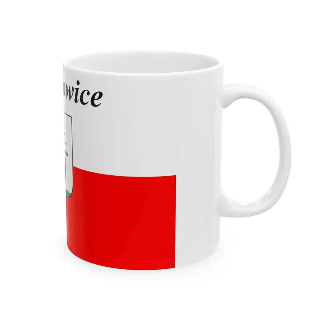 POL Mieszkowice flag (Poland) White Coffee Mug - Go Mug Yourself