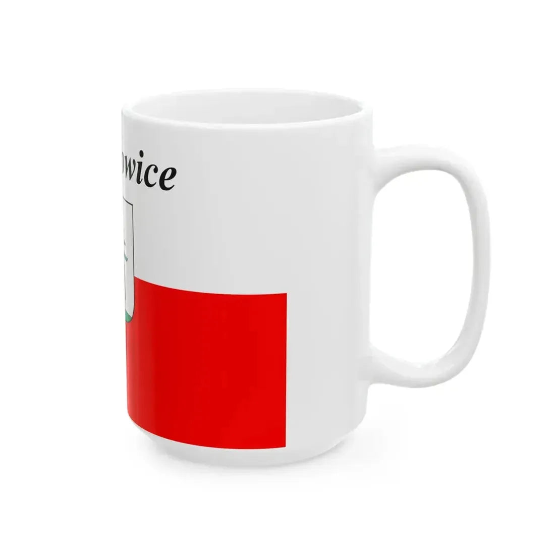 POL Mieszkowice flag (Poland) White Coffee Mug - Go Mug Yourself