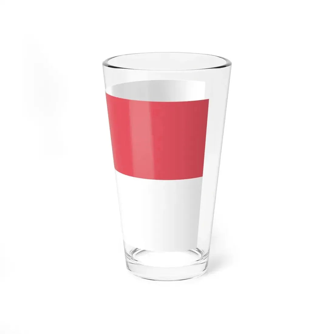 POL Mikołajki flag (Poland) Pint Glass 16oz - Go Mug Yourself