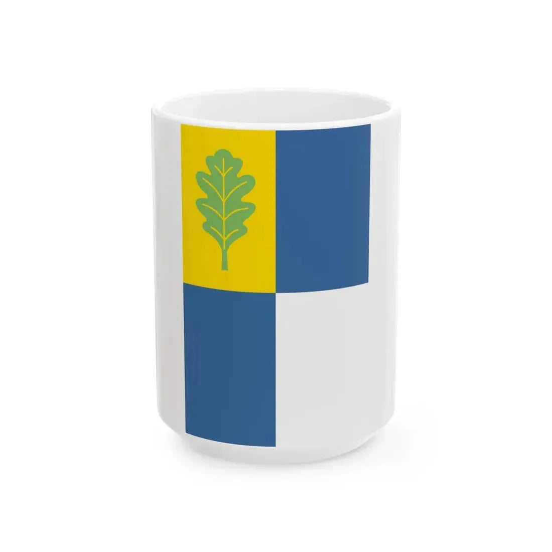 POL Milanowek flag (Poland) White Coffee Mug 15oz - Go Mug Yourself