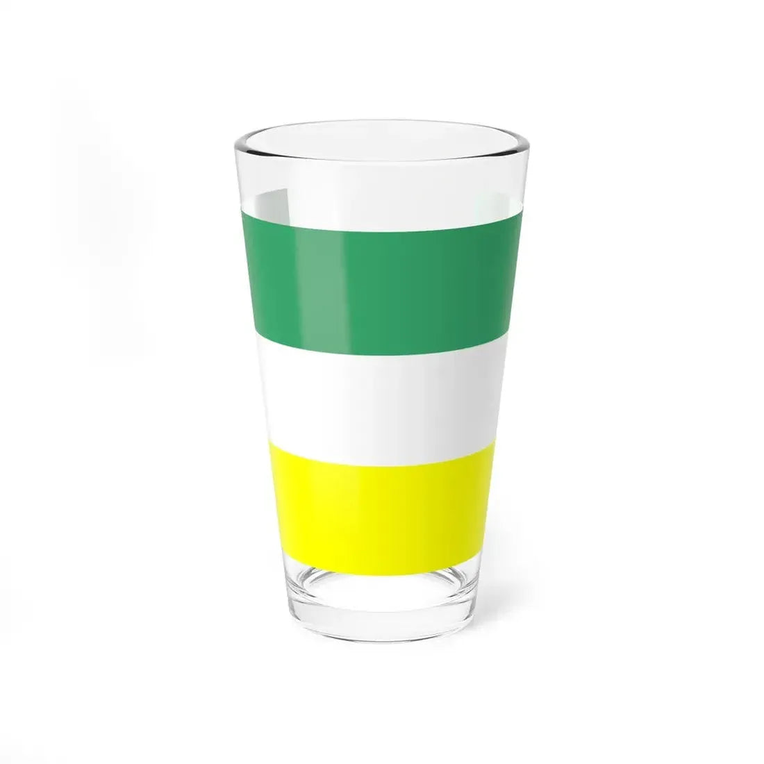 POL Milicz flag (Poland) Pint Glass 16oz 16oz - Go Mug Yourself