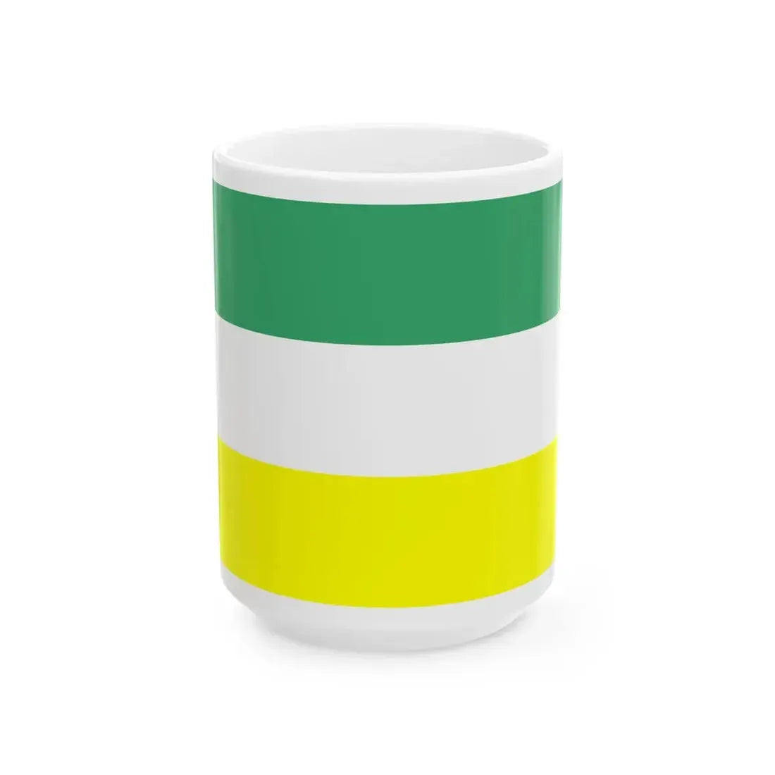 POL Milicz flag (Poland) White Coffee Mug 15oz - Go Mug Yourself