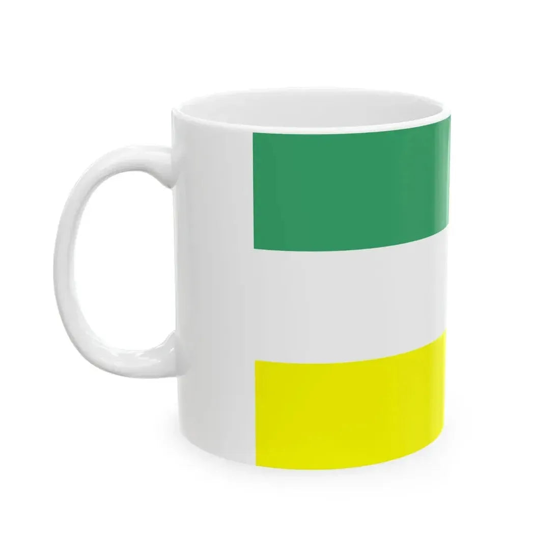 POL Milicz flag (Poland) White Coffee Mug - Go Mug Yourself