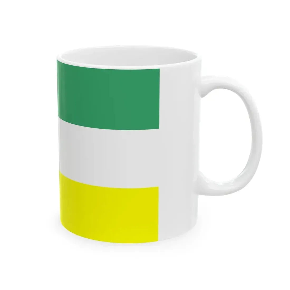 POL Milicz flag (Poland) White Coffee Mug - Go Mug Yourself