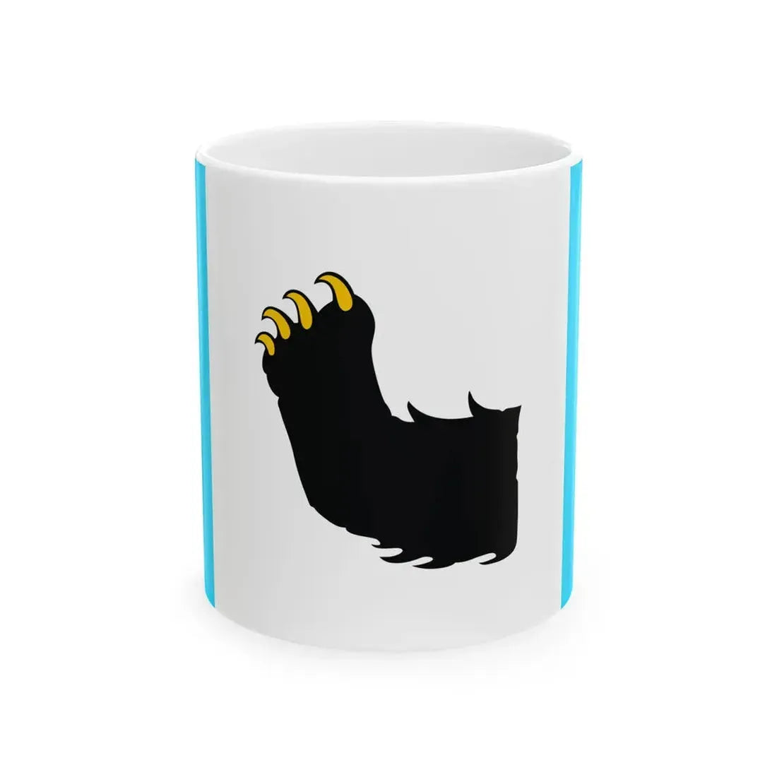 POL Mragowo flag (Poland) White Coffee Mug 11oz - Go Mug Yourself