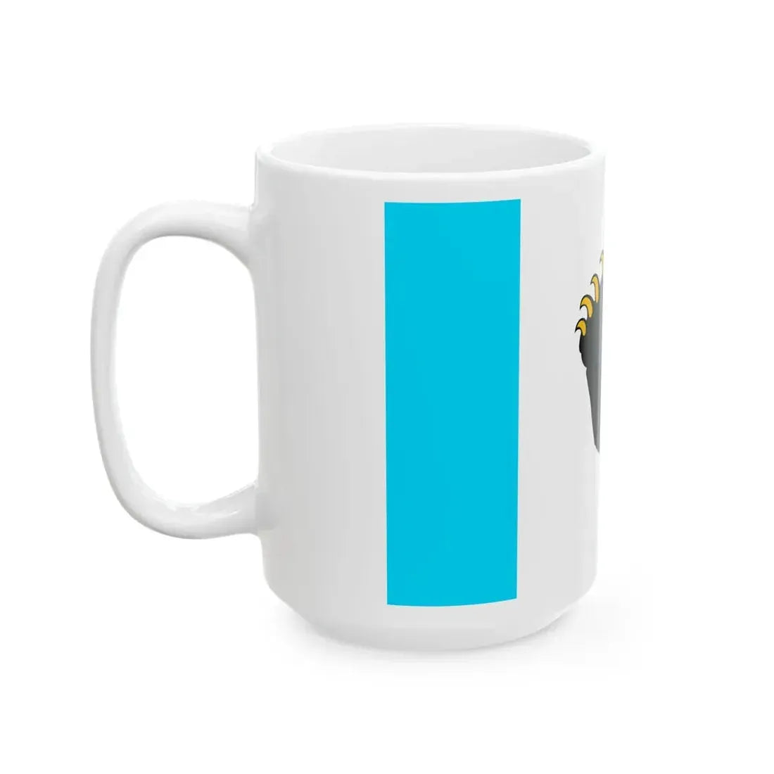 POL Mragowo flag (Poland) White Coffee Mug - Go Mug Yourself