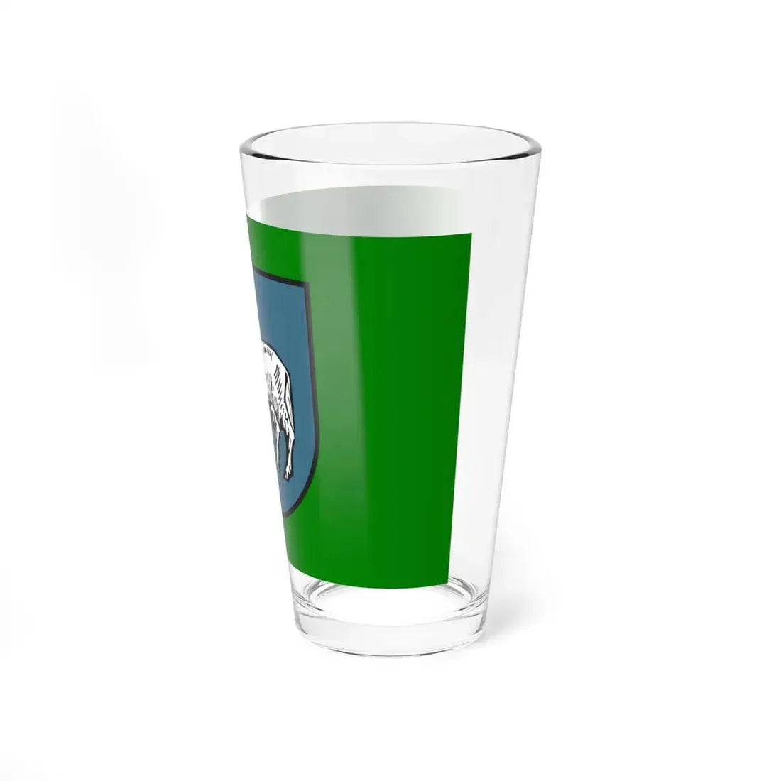 POL Mrocza flag (Poland) Pint Glass 16oz - Go Mug Yourself