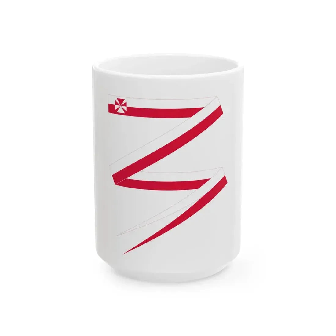 POL Navy Commissioning Pennant (Poland) White Coffee Mug 15oz - Go Mug Yourself
