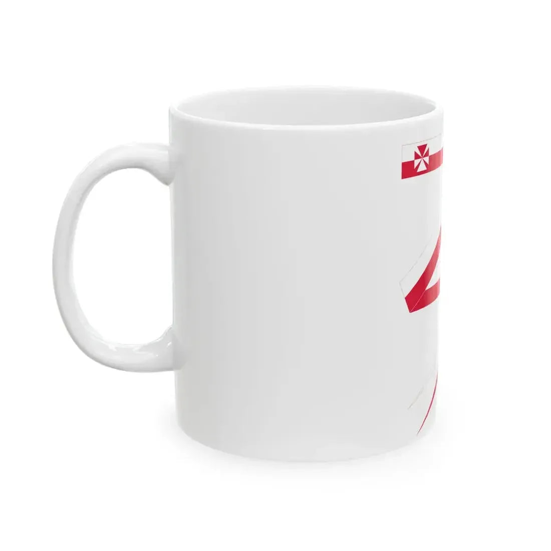 POL Navy Commissioning Pennant (Poland) White Coffee Mug - Go Mug Yourself
