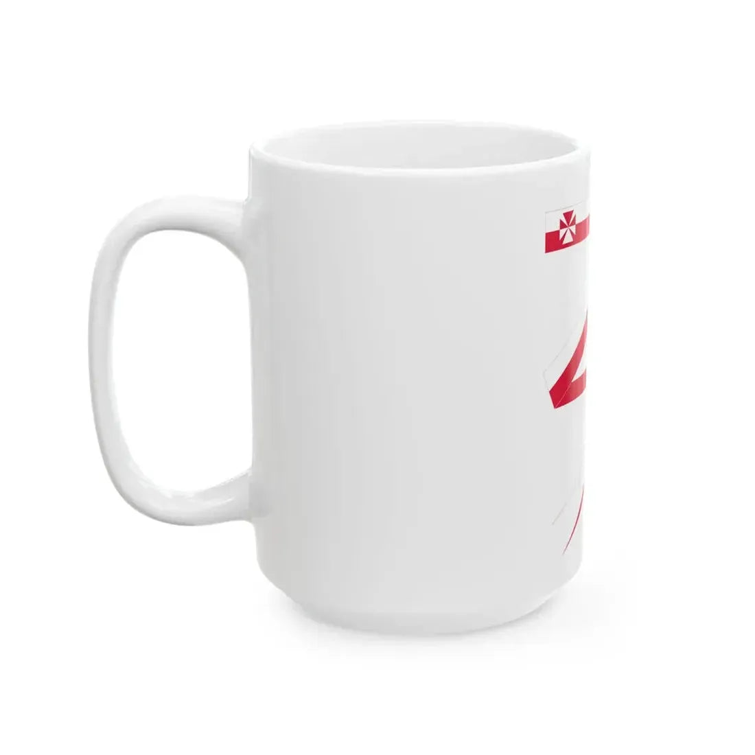 POL Navy Commissioning Pennant (Poland) White Coffee Mug - Go Mug Yourself
