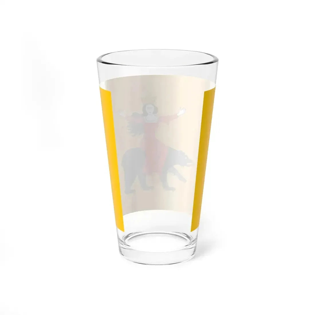 POL Ozarow flag (Poland) Pint Glass 16oz - Go Mug Yourself