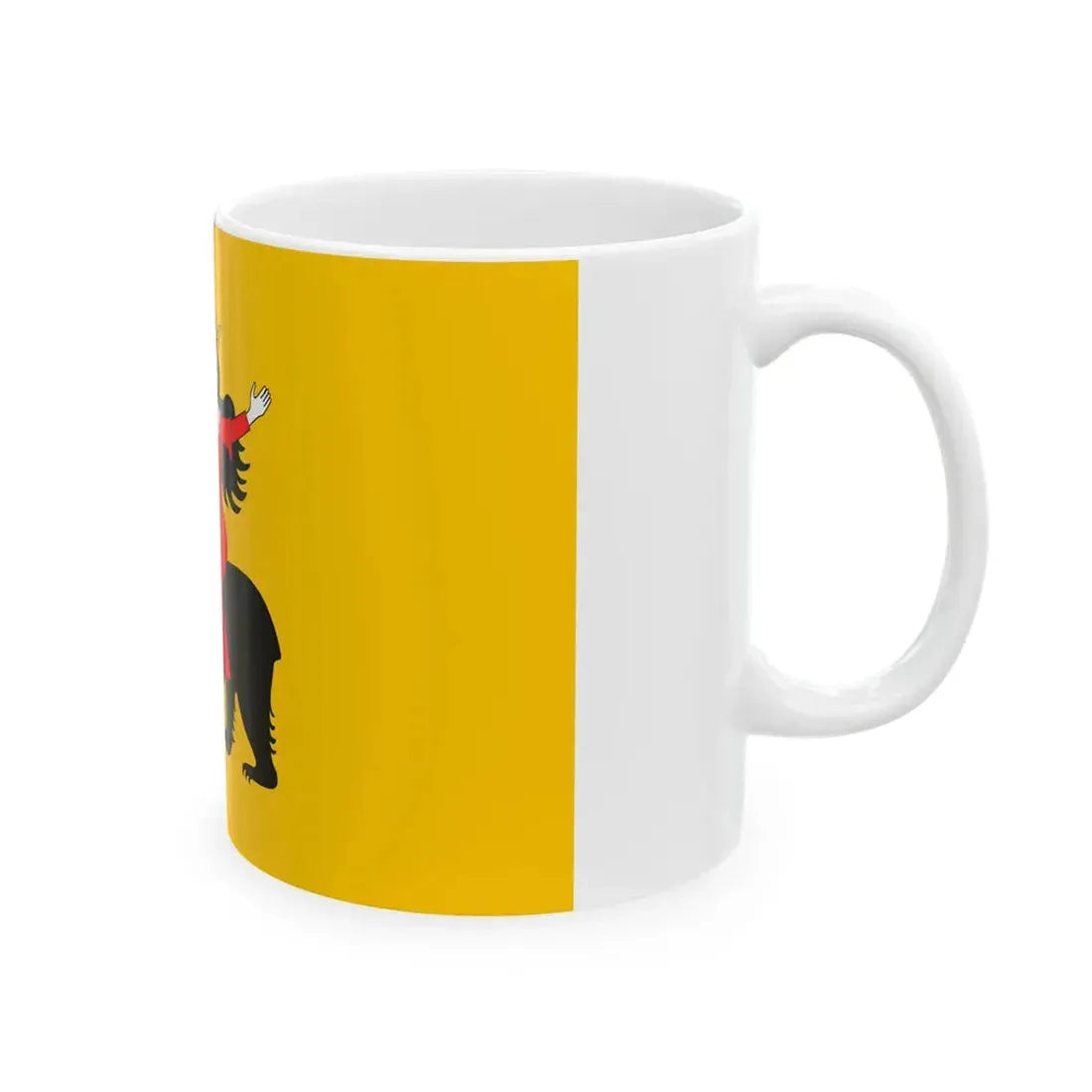 POL Ozarow flag (Poland) White Coffee Mug - Go Mug Yourself