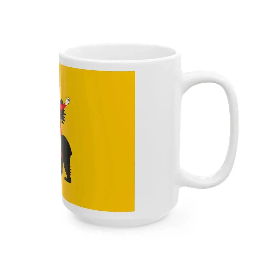 POL Ozarow flag (Poland) White Coffee Mug - Go Mug Yourself