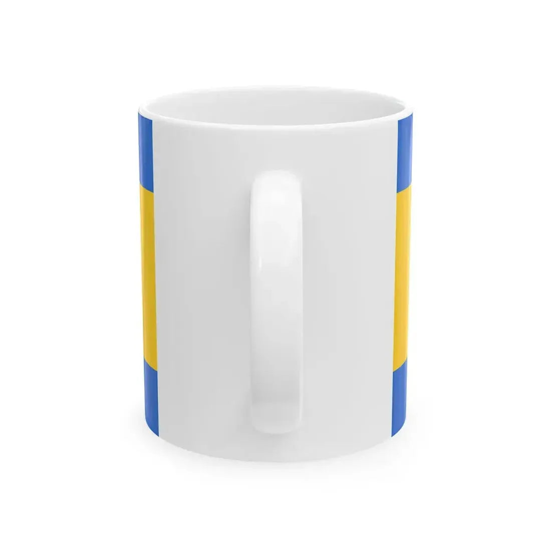 POL Piekary Slaskie flag (Poland) White Coffee Mug - Go Mug Yourself