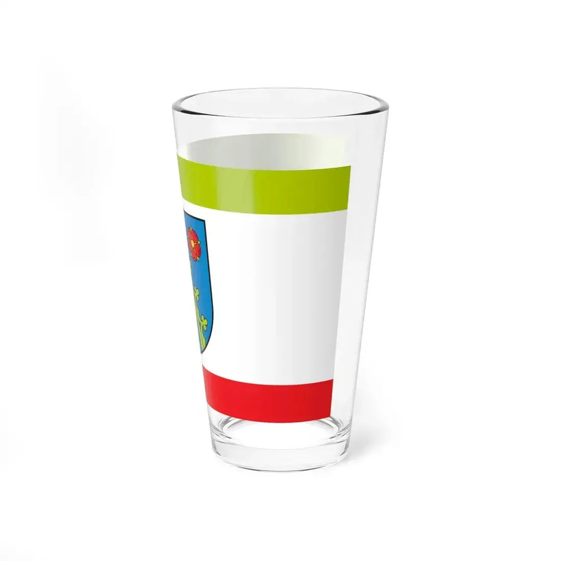 POL Piotrkow Kujawski flag (Poland) Pint Glass 16oz - Go Mug Yourself