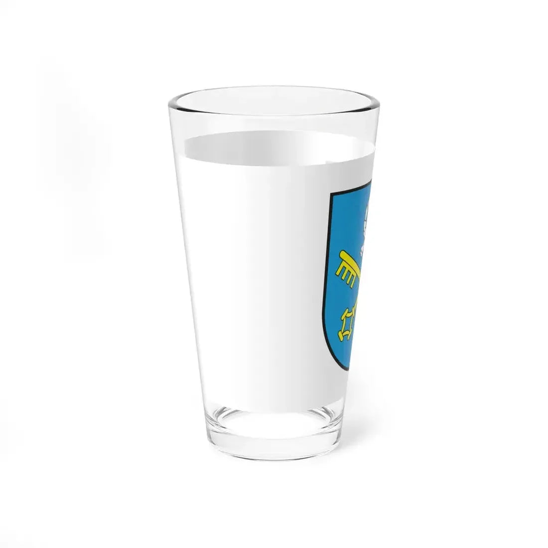 POL Pniewy flag (Poland) Pint Glass 16oz - Go Mug Yourself