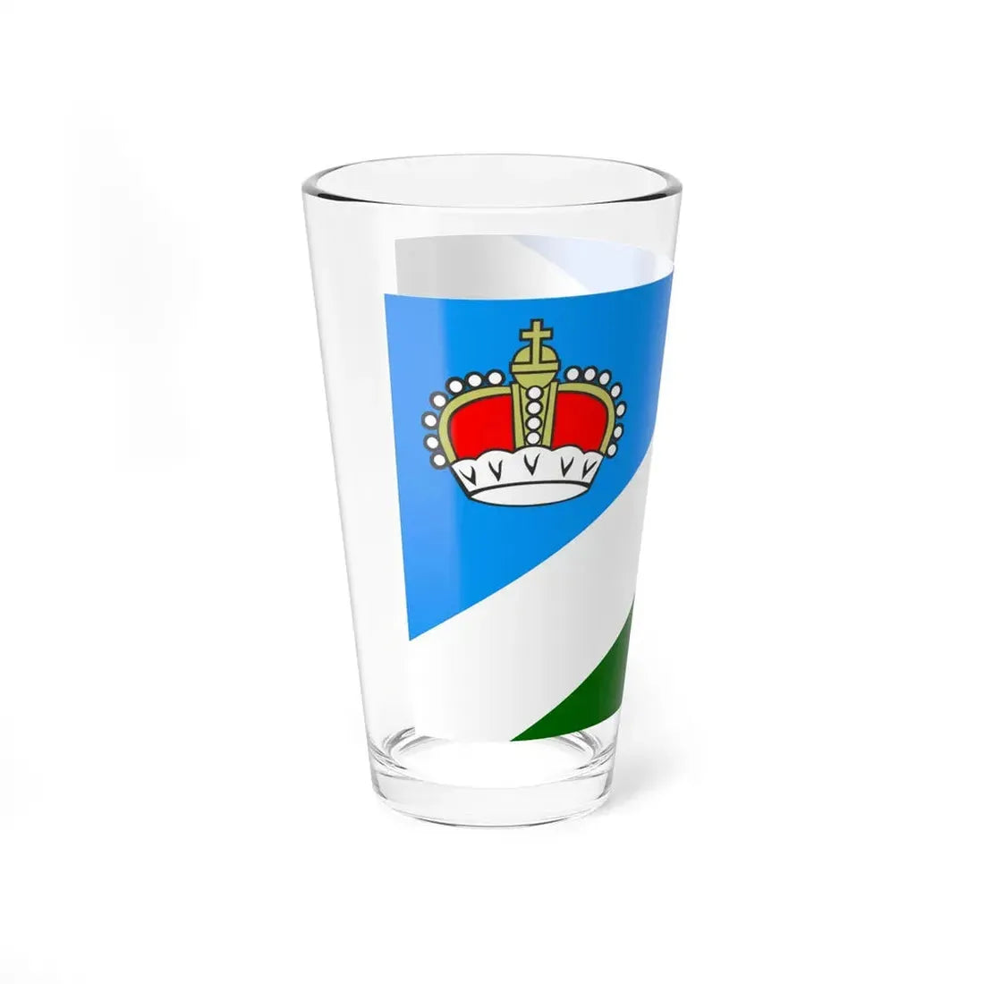 POL powiat augustowski flag (Poland) Pint Glass 16oz - Go Mug Yourself